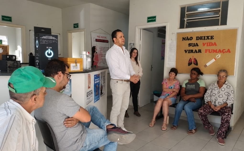 Grupo antitabagismo no PSF Brejinho