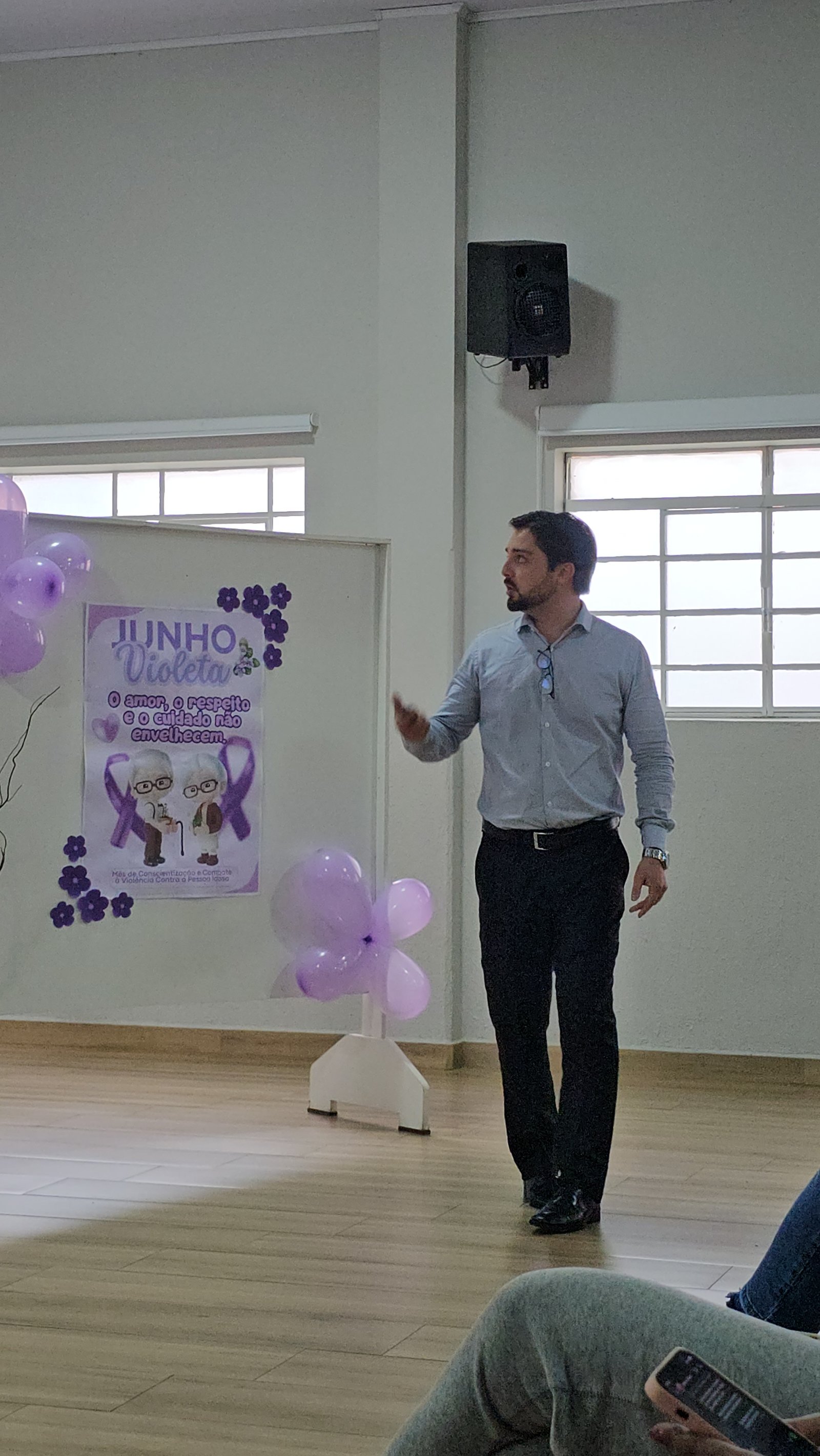 CREAS faz palestra sobre Direitos dos Idosos