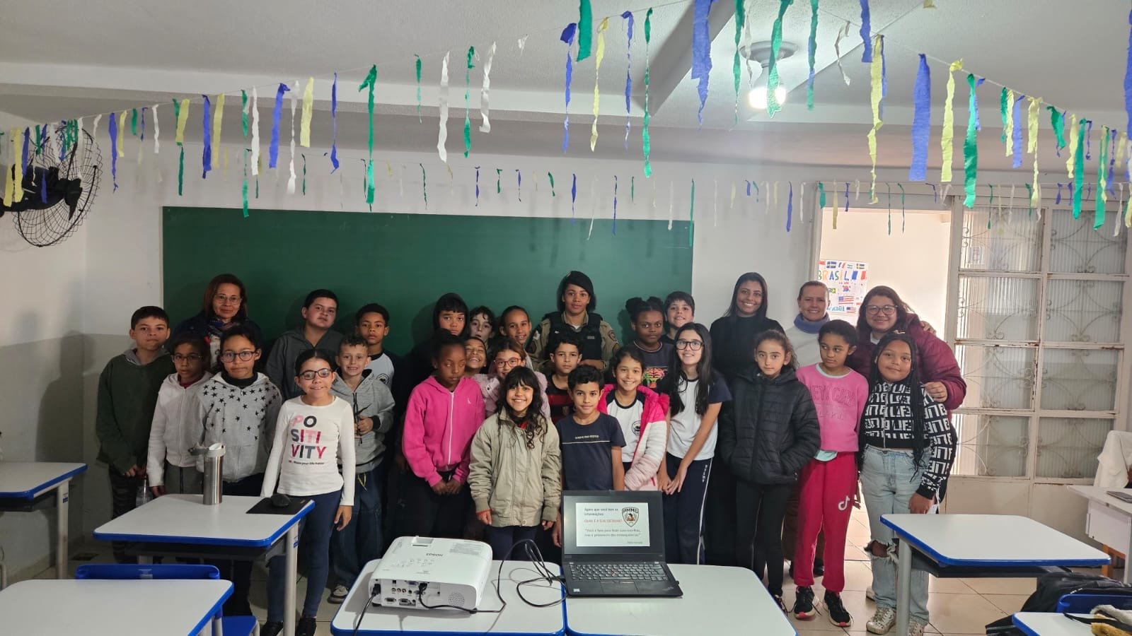 Palestra sobre bullying nas escolas Selma Magalhães e Bemvinda