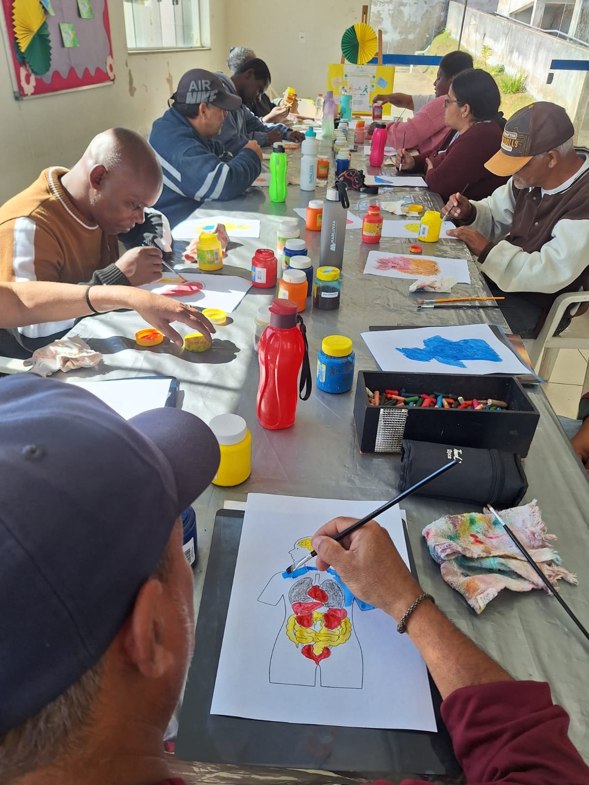 Ação Educativa do CAPS I sobre hepatites e câncer