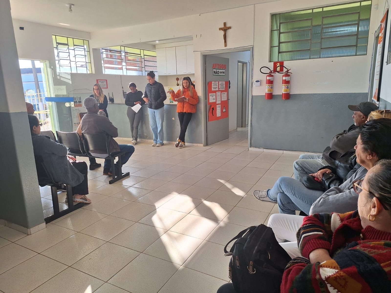 Agentes de Saúde do PSF Kennedy orientam sobre doenças respiratórias               