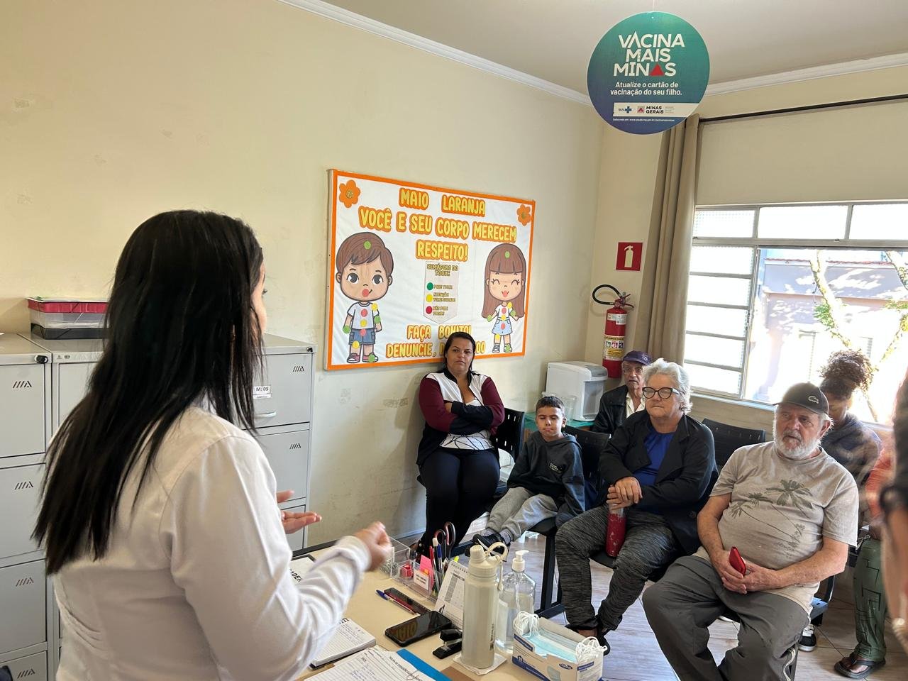 Orientação sobre prevenção ao câncer no PSF Carmelita